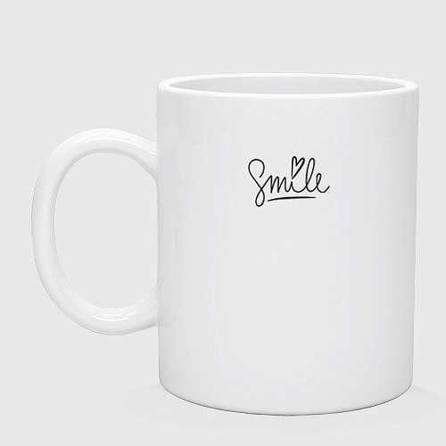Кружка Улыбка твоего дня / Белый – фото 1