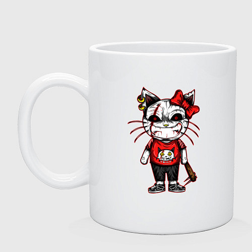Кружка Злая Китти / Белый – фото 1