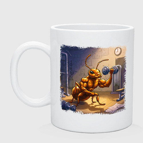 Кружка Железный муравей / Белый – фото 1