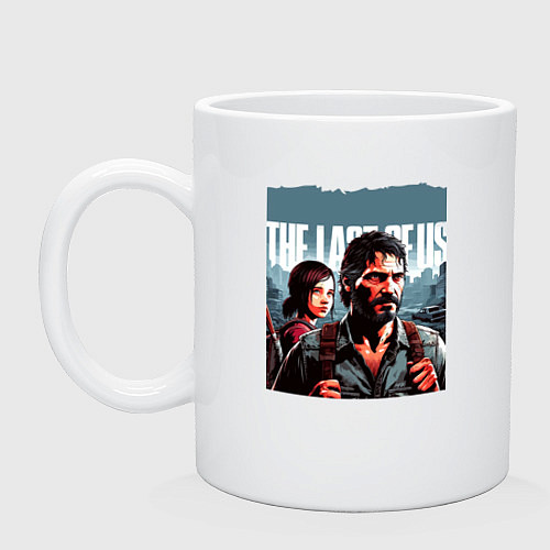 Кружка The last of us - Joel and Ellie adventure / Белый – фото 1