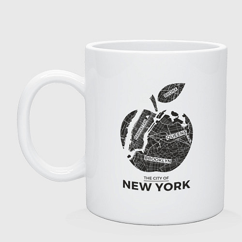 Кружка The city - New York / Белый – фото 1