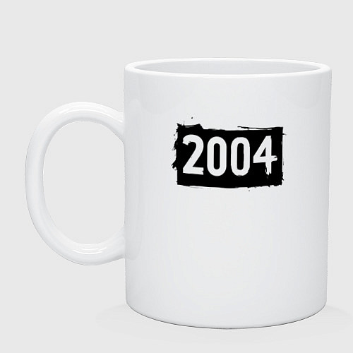 Кружка Черный квадрат 2004 / Белый – фото 1