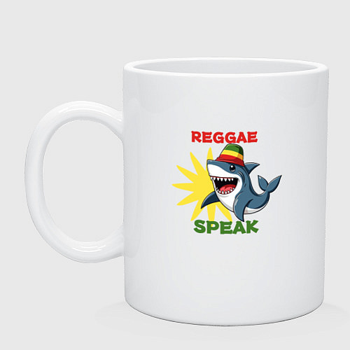 Кружка Акула растаман / Белый – фото 1