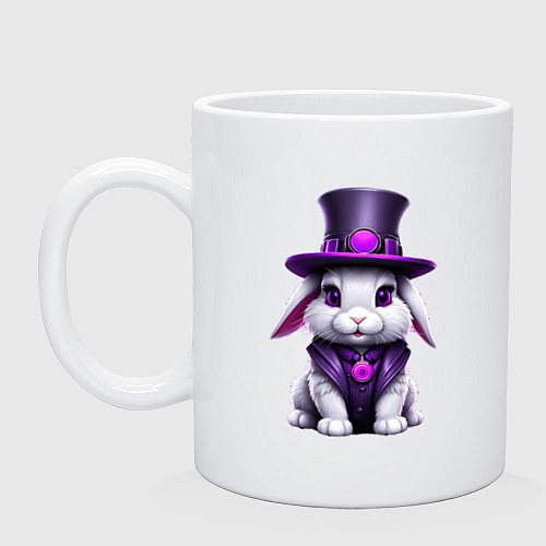 Кружка Заяц волшебник / Белый – фото 1