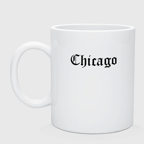Кружка Chicago Illinois - USA / Белый – фото 1