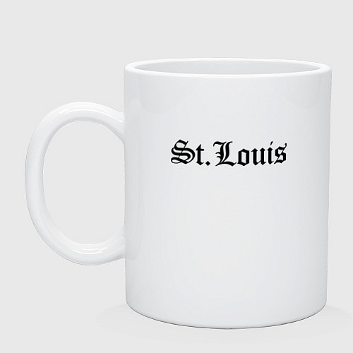 Кружка St Louis Missouri - USA / Белый – фото 1