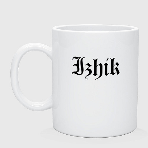 Кружка Ижевск - Ижик мем / Белый – фото 1