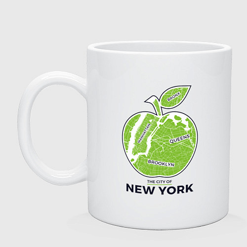 Кружка Сity of New York / Белый – фото 1