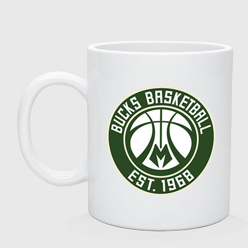 Кружка Милуоки Бакс - команда / Белый – фото 1