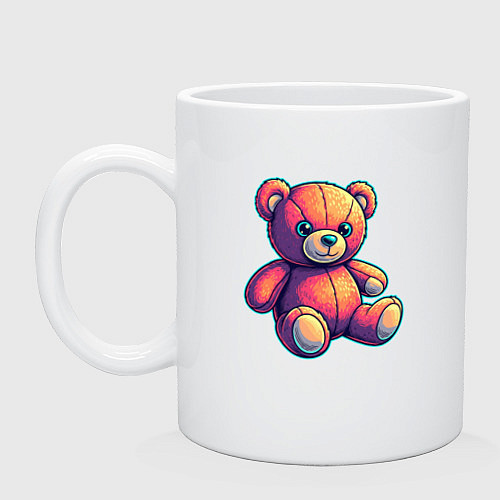 Кружка Милый плюшевый мишка / Белый – фото 1