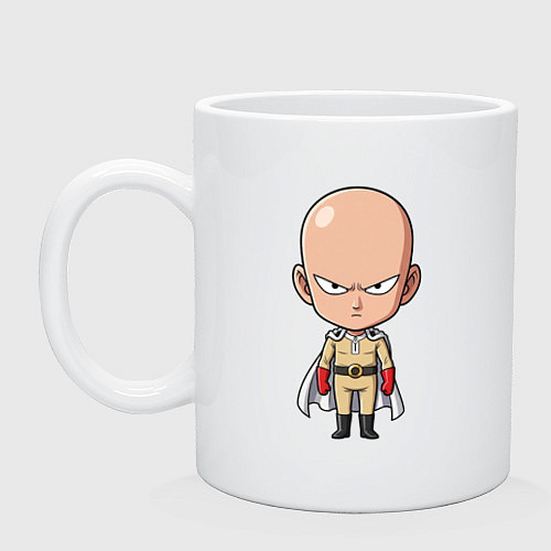 Кружка Чиби Сайтама / Белый – фото 1