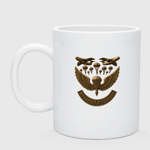 Кружка Крылья Родины / Белый – фото 1