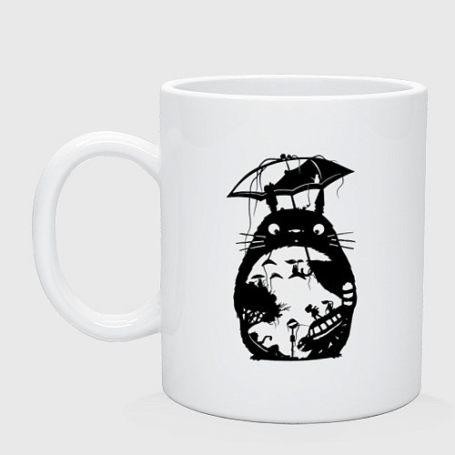 Кружка Тоторо Мэй Сацуки котобус / Белый – фото 1