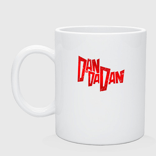 Кружка Dandadan - logotype / Белый – фото 1