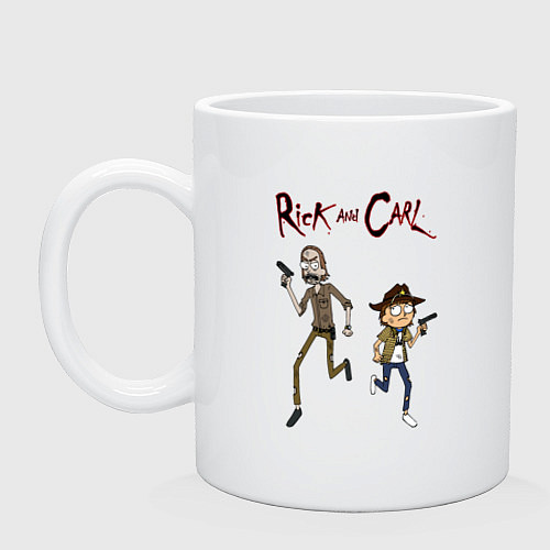 Кружка Рик и Карл / Белый – фото 1