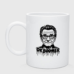 Кружка Ok boomer со стариком