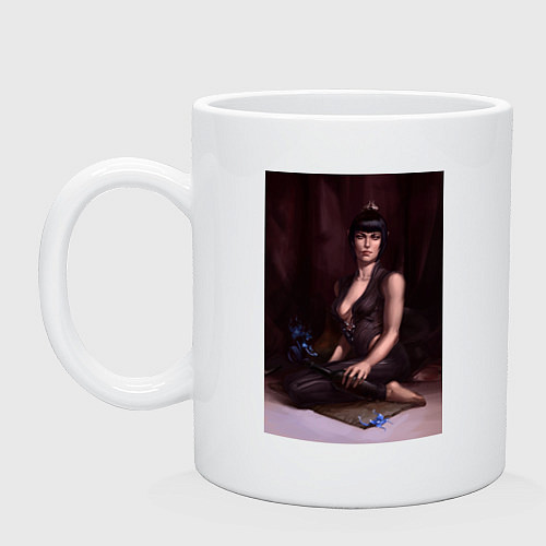 Кружка Фанарт персонажа Шэдоухарт из игры Baldurs Gate 3 / Белый – фото 1