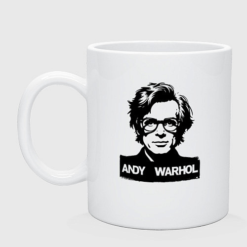 Кружка Энди Уорхол портретный образ / Белый – фото 1