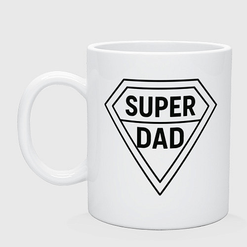 Кружка Superdad / Белый – фото 1