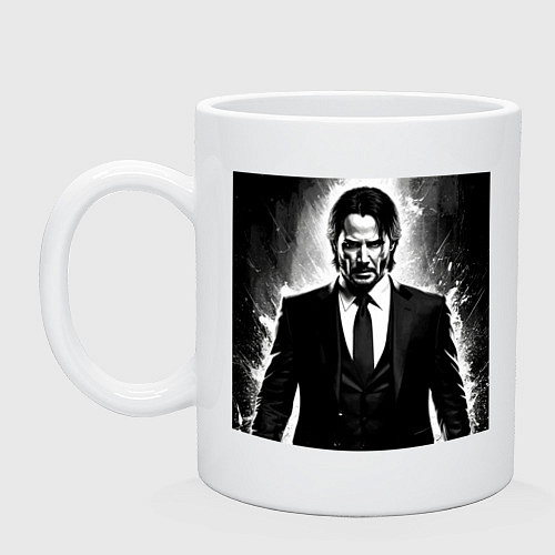 Кружка Киану / Белый – фото 1