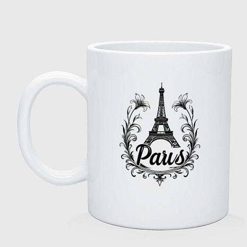 Кружка Парижские мечты / Белый – фото 1