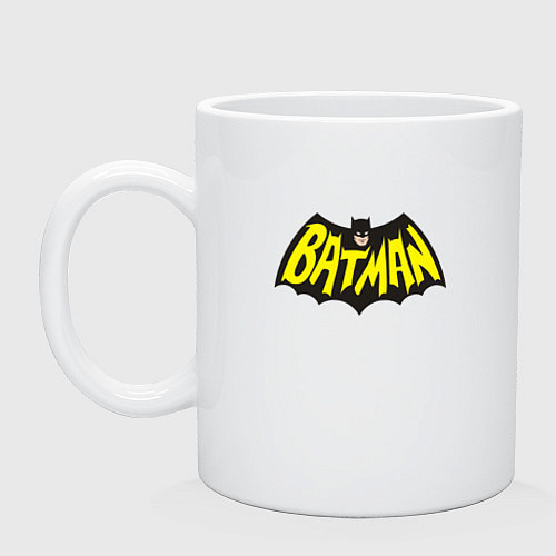 Кружка Batman old classic / Белый – фото 1