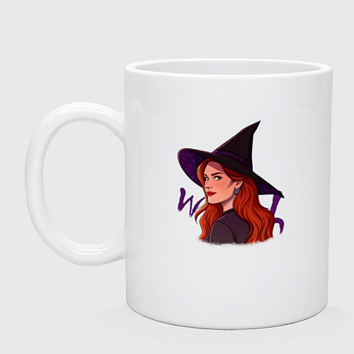 Кружка Рыжая колдунья / Белый – фото 1
