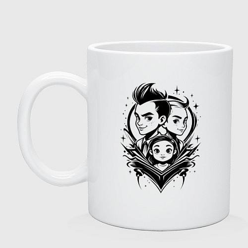 Кружка Семейная симфония / Белый – фото 1