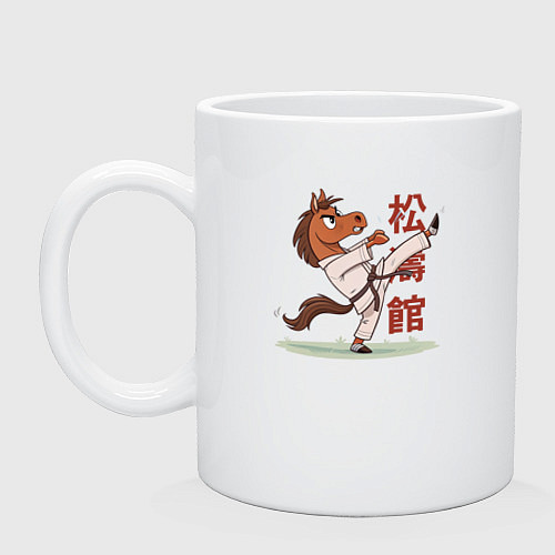 Кружка Иго-го каратист / Белый – фото 1