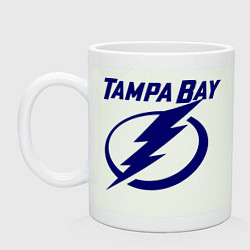 Кружка керамическая HC Tampa Bay, цвет: фосфор