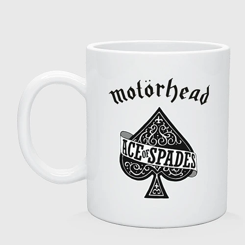 Кружка Motorhead: Ace of spades / Белый – фото 1