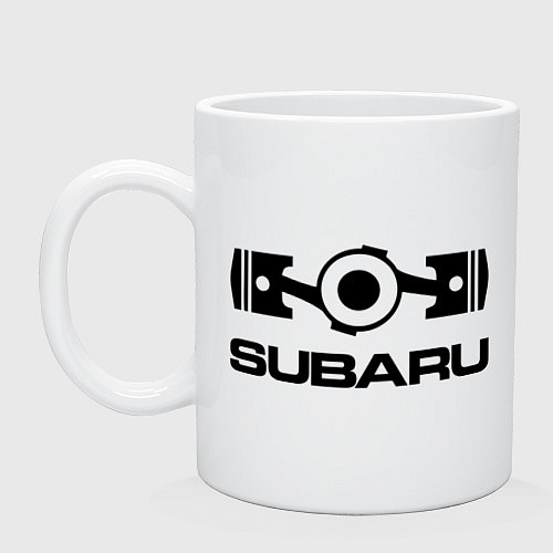 Кружка Subaru / Белый – фото 1