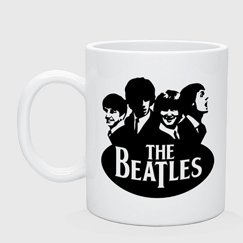 Кружка The Beatles Band / Белый – фото 1