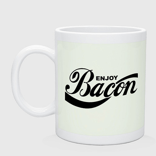 Кружка Enjoy Bacon / Фосфор – фото 1