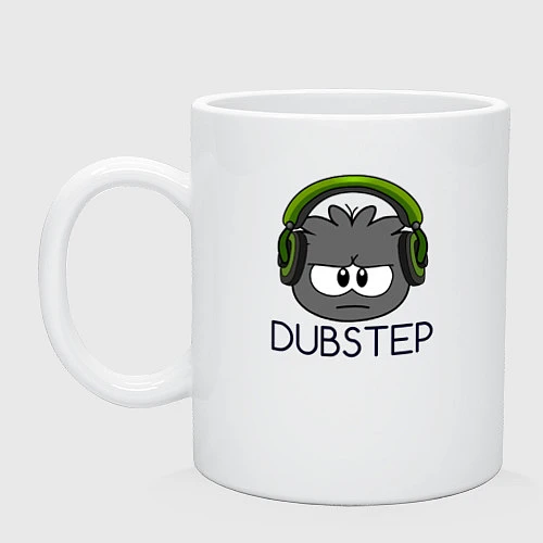 Кружка Dubstep Listener / Белый – фото 1