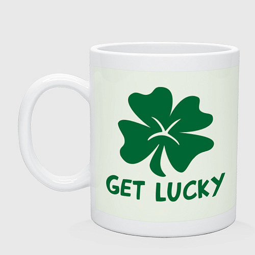 Кружка Get lucky / Фосфор – фото 1