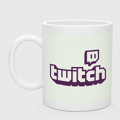 Кружка Twitch Logo / Фосфор – фото 1
