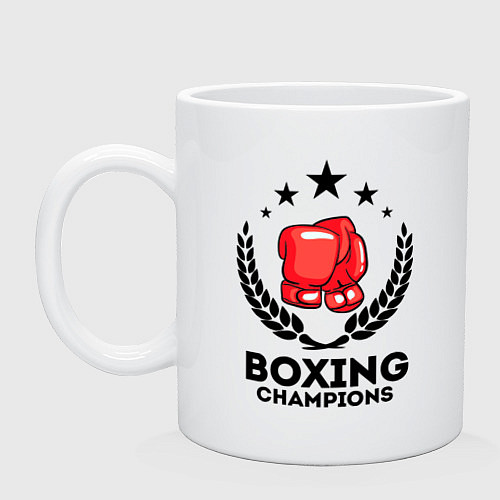 Кружка Boxing Champions / Белый – фото 1