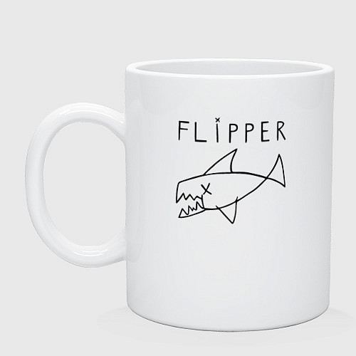 Кружка Flipper / Белый – фото 1