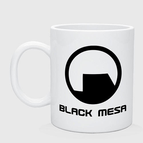 Кружка Black Mesa: Logo / Белый – фото 1