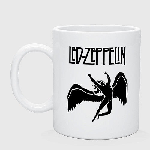 Кружка Led Zeppelin Swan / Белый – фото 1