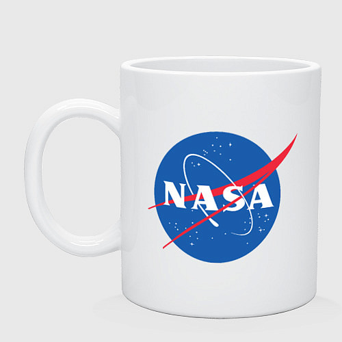 Кружка NASA: Logo / Белый – фото 1