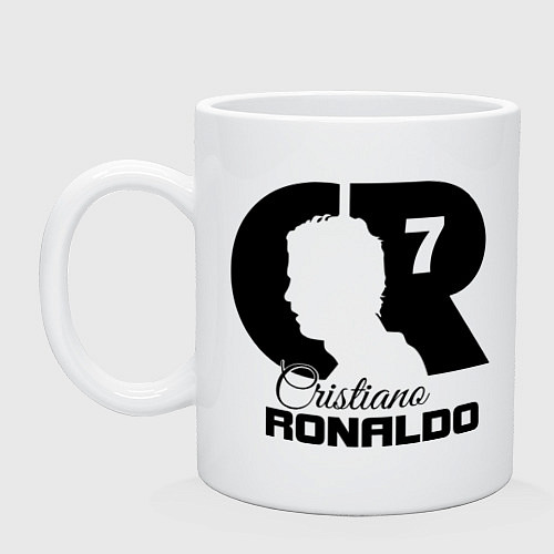 Кружка CR Ronaldo 07 / Белый – фото 1