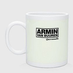 Кружка керамическая Armin van Buuren, цвет: фосфор