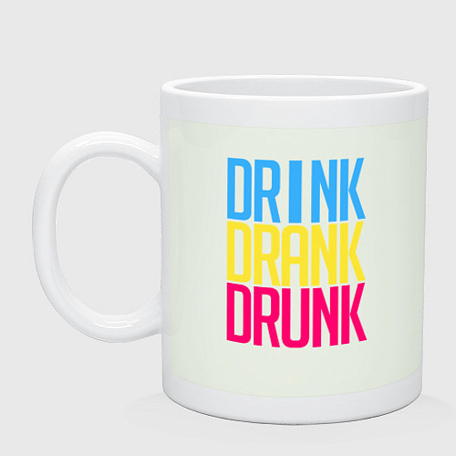 Кружка Drink Drank Drunk / Фосфор – фото 1