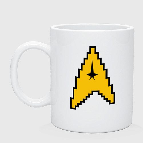 Кружка Star Trek: 8 bit / Белый – фото 1