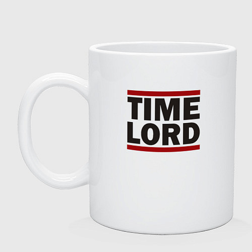 Кружка Time Lord / Белый – фото 1