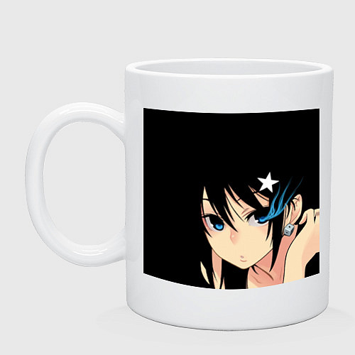 Кружка Black Rock Shooter - глаза Мато Курои / Белый – фото 1