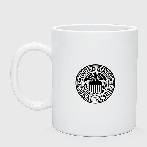 Кружка Usa bank / Белый – фото 1