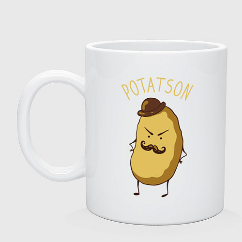 Кружка Potatson / Белый – фото 1